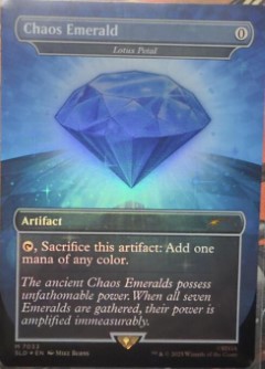 Lotus Petal - Chaos Emerald Secret Lair Drop - Sonic